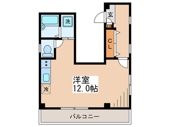 島崎ビルの物件間取画像